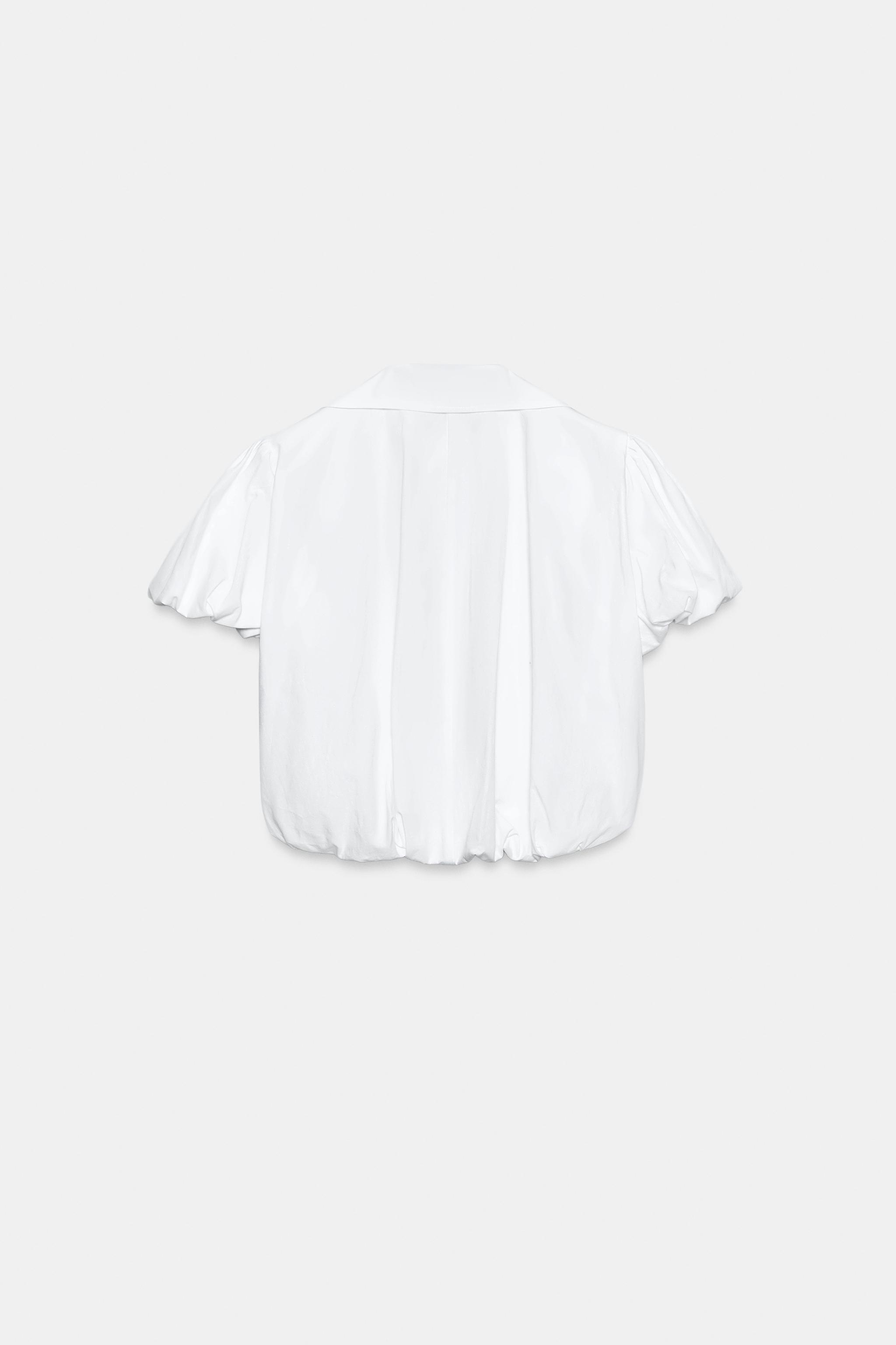 SHORT SLEEVE BALLOON SHIRT